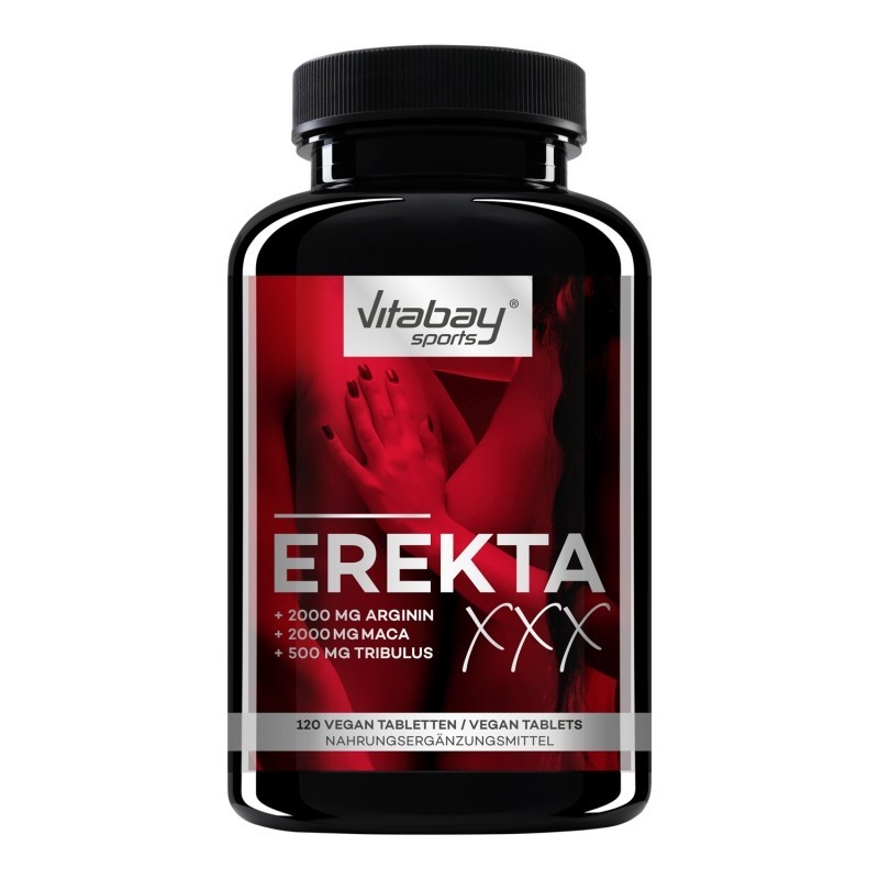 Vitabay ErektaXXX, 120 de capsule, stimuleaza libidoul, creste tes-tosteronul Beneficii Vitabay ErektaXXX - stimuleaza libidoul 