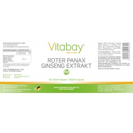 Ginseng rosu Extract 600 mg, 100 capsule vegane, Tonic sexual, ajuta disfunctia erectila, creste libidoul natural Beneficii Gins