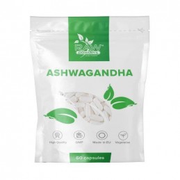Ashwagandha, Ginseng Indian 500 mg 60 capsule (Raw Powders) Beneficii Ashwagandha: Poate stimula tes-tosteronul si creste fertil