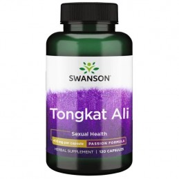 Swanson Tongkat Ali 400 mg, 120 Capsule Beneficiile extractului de Tongkat Ali: creste natural nivelul de testosteron, creste pl