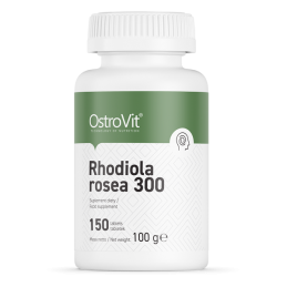 OstroVit Rhodiola Rosea 300 mg - 150 Tablete Beneficii Rhodiola Rosea: poate ajuta la reducerea stresului, poate ajuta la obosea
