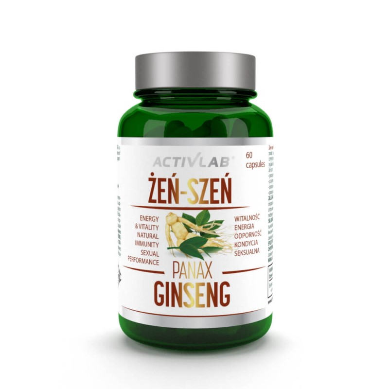 Activlab Żeń Szeń Panax Ginseng - 60 capsule ACTIVLAB Ginseng Panax este un produs care contine extract de ginseng de inalta cla